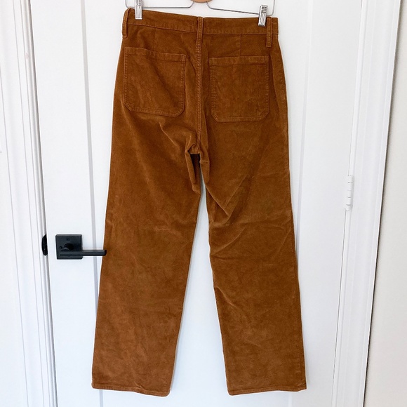 J. Crew Brown Sailor Slim-wide Pant in Stretch Corduroy-Rich Coffee - 27T (Tall) - Picture 5 of 8